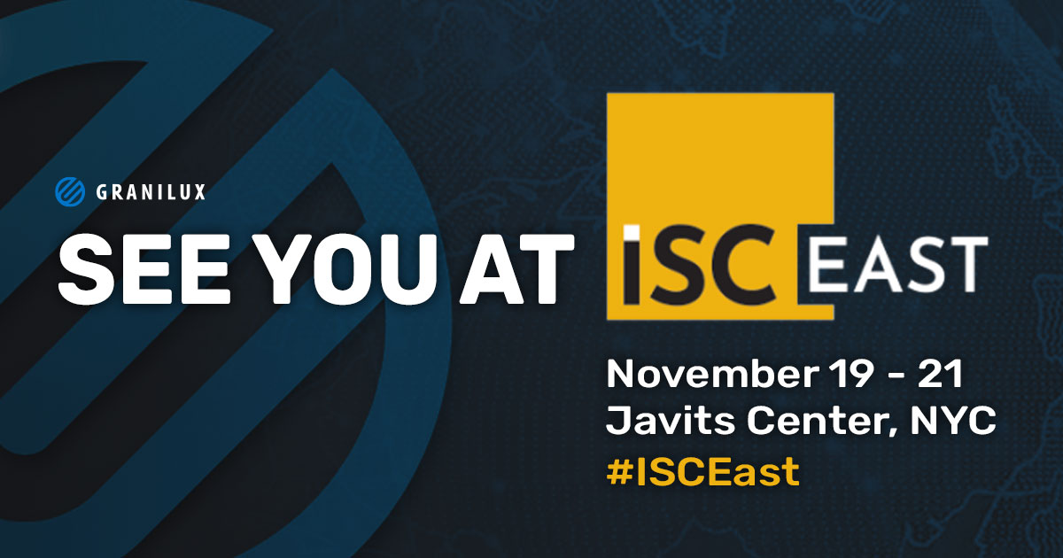 The Granilux Solutions team will be at ISC East in NYC from Nov 19-21!